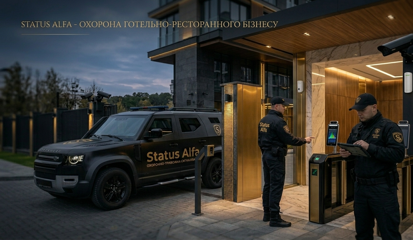 Охорона готелів та ресторанів
